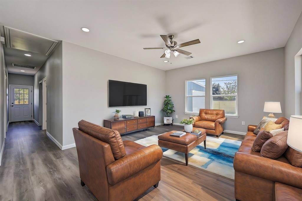 Virtual staging demonstrates how you can maximize the living space.
