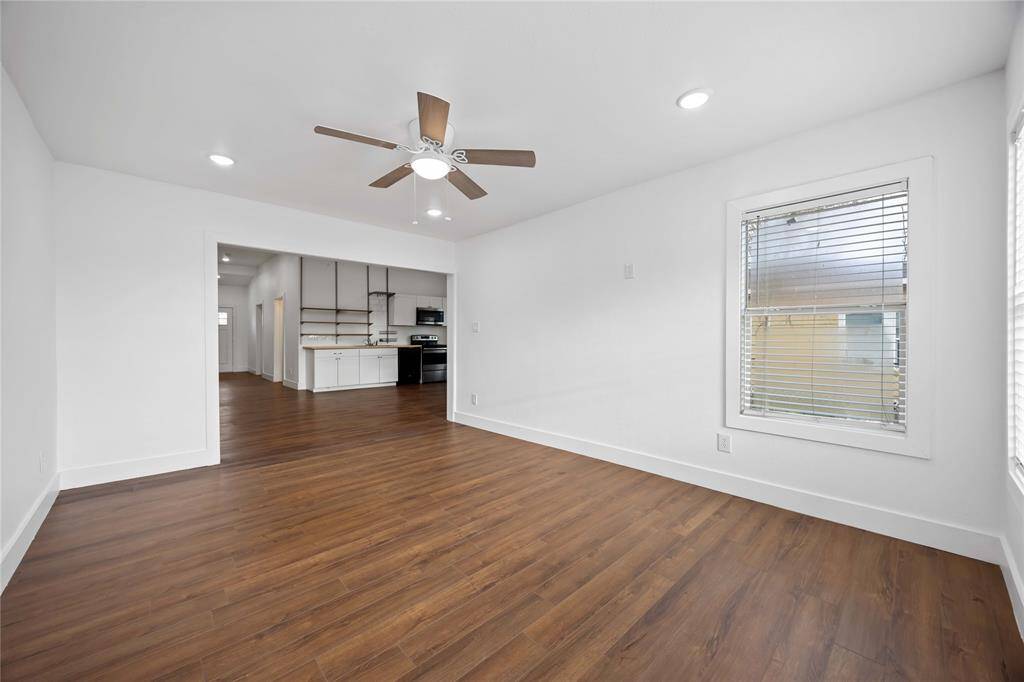 A spacious open concept layout assures there are plenty of option for furniture design.