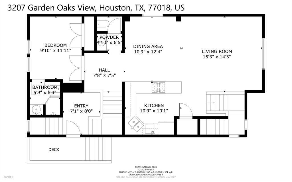 Floor plan - 2nd floor