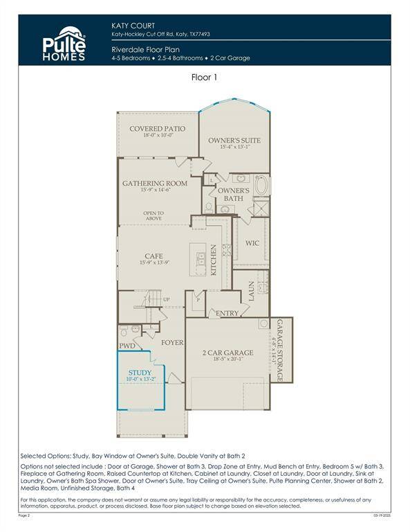1st floor plan