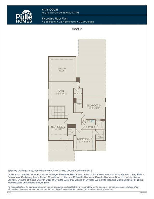 2nd floor plan