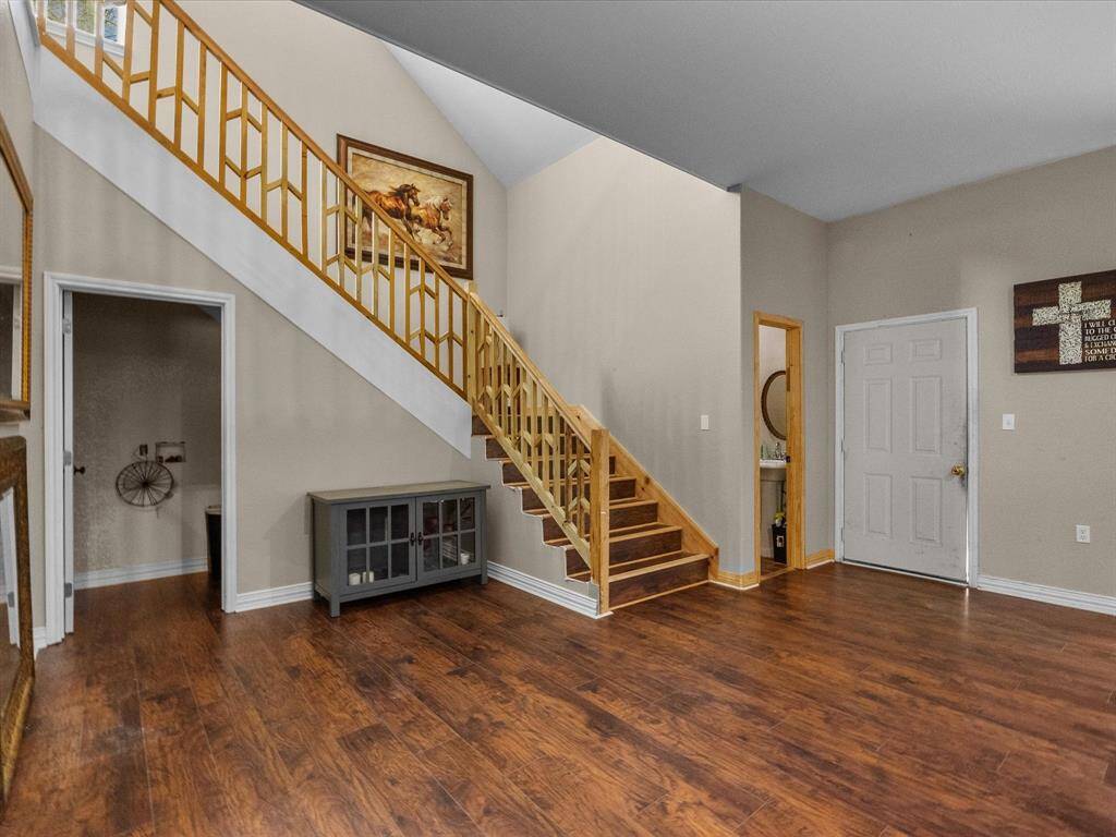 Gorgeous hand-made stair rail