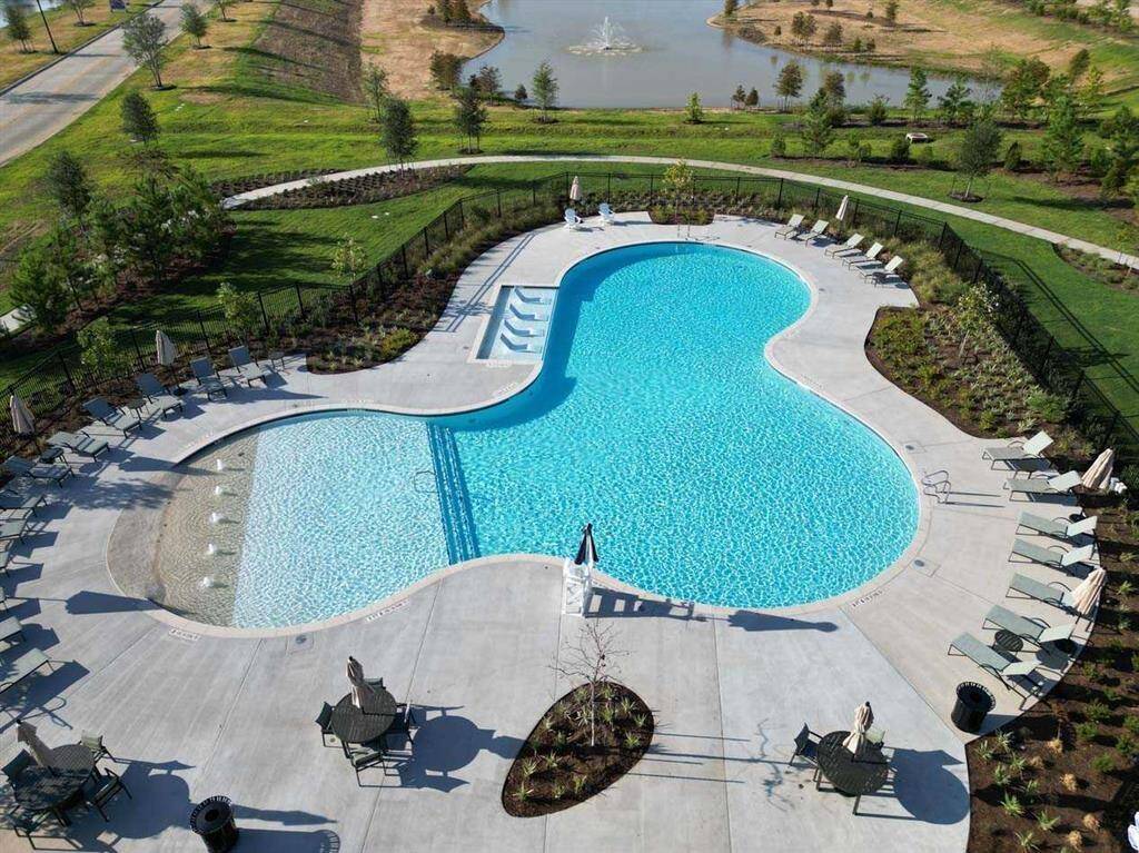Soak in the sun at the huge pool!