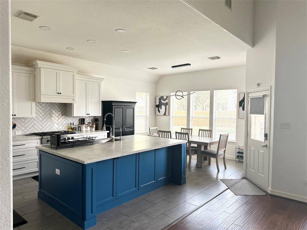 Remodeled kitchen