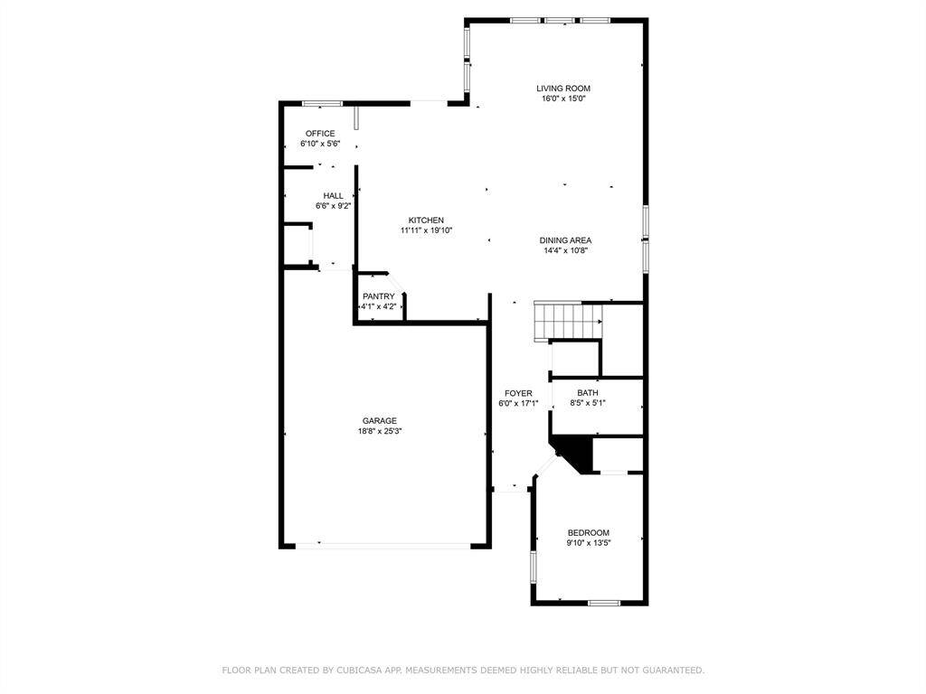 View of layout