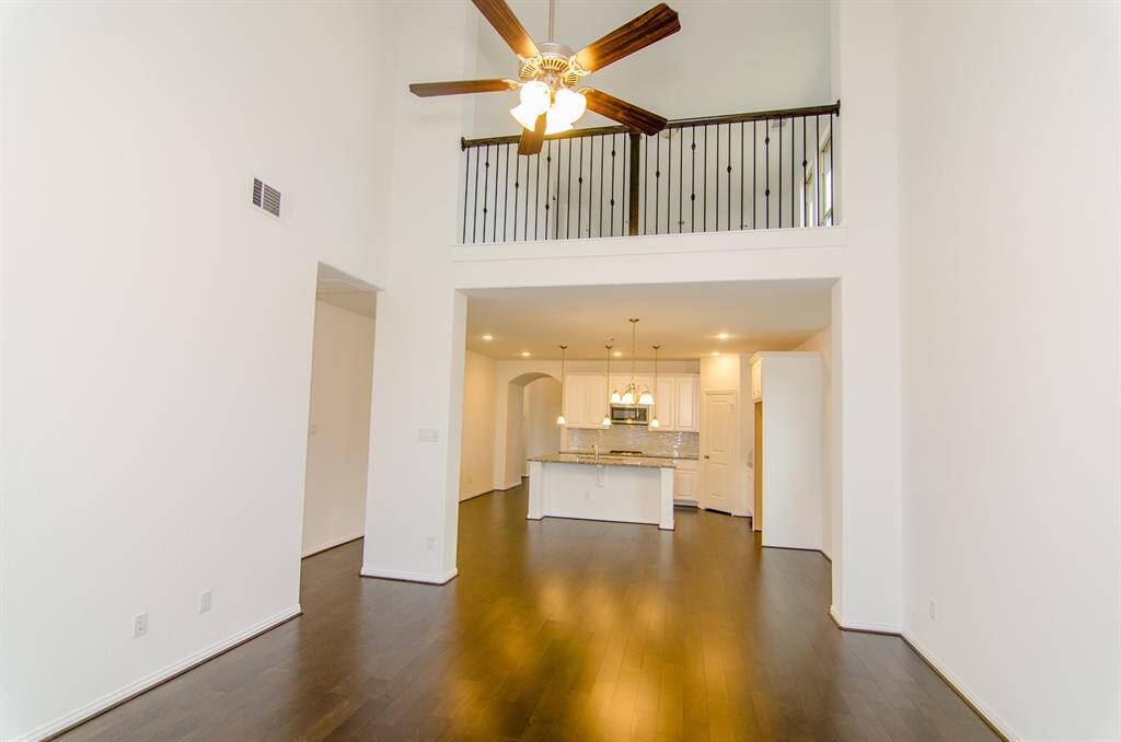 Living Room overlooking to upstairs