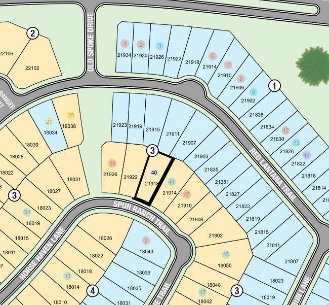 21918 Spur Ranch Trail ~ Sitemap location