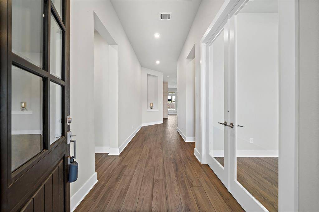 The open concept provides the perfect flow for an evening in or entertaining.