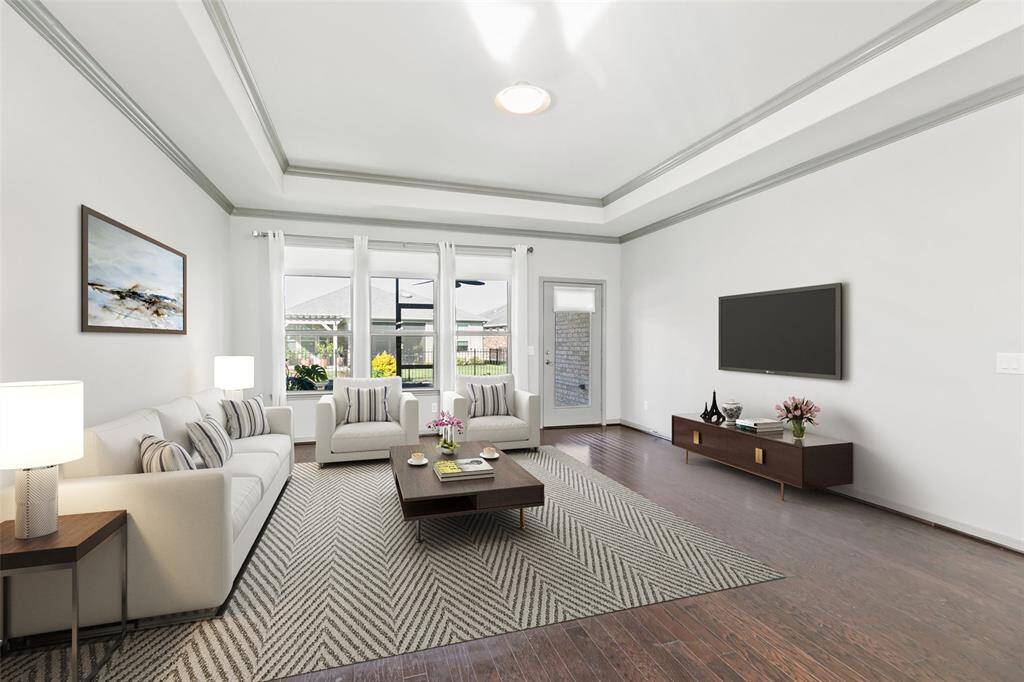 VIRTUAL STAGING of Family room
