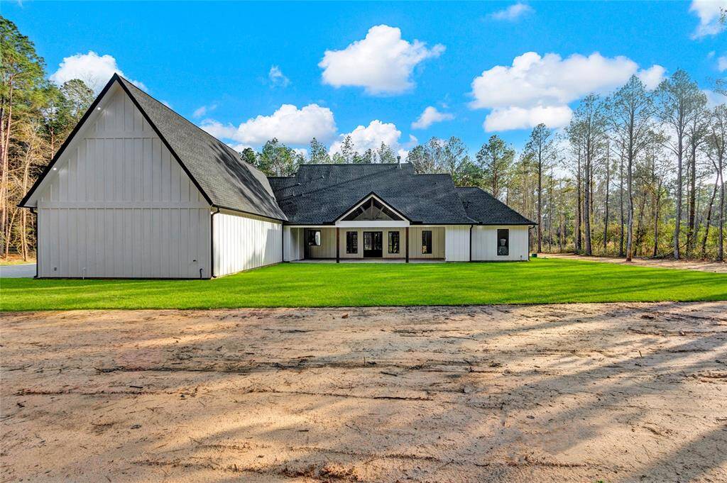 Massive back patio, great for entertaining.