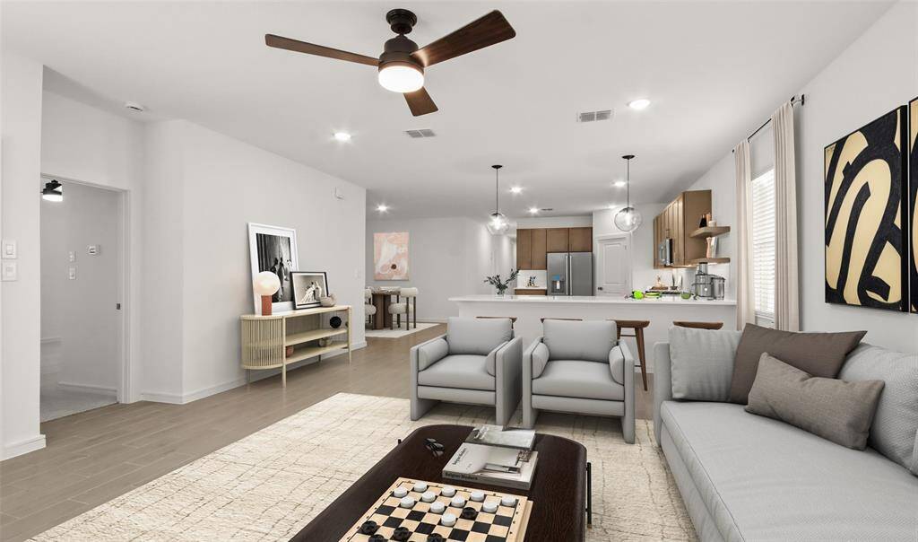 Bright open floor plan (*Photo not of actual home and used for illustration purposes only.)