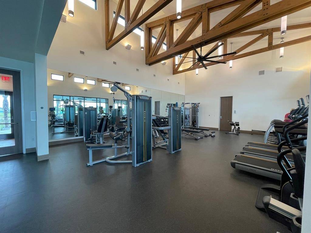 Private residents only gym