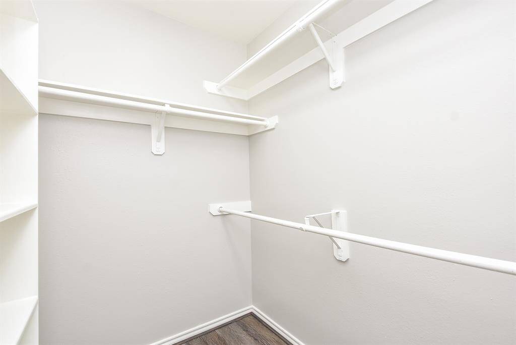 Large walk-in closet