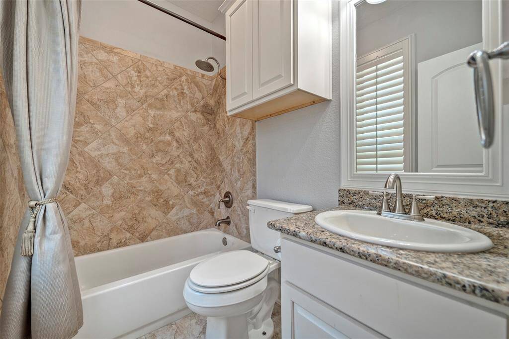 Secondary Bedroom with private on suite full bath