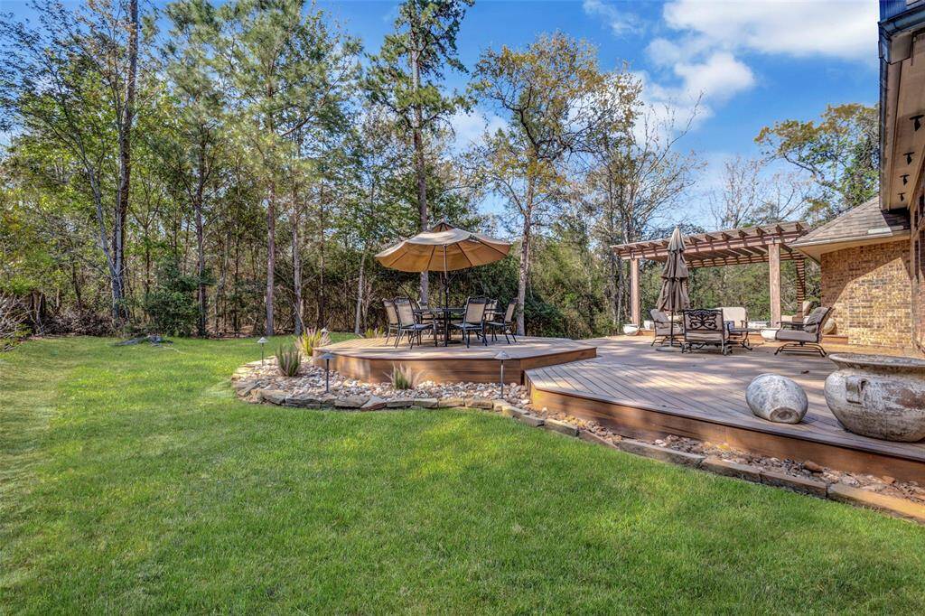 Relax or entertain in your private backyard space