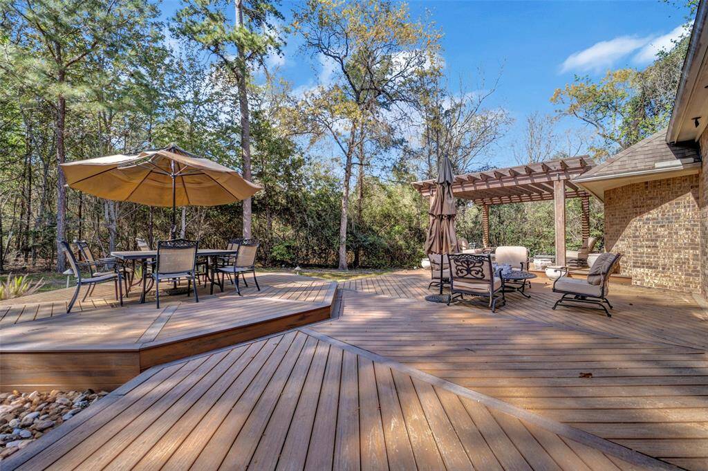 Over 1,200 sq. feet of composite decking