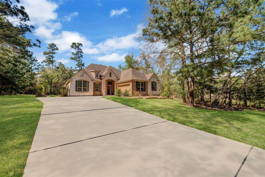 Oversized driveway