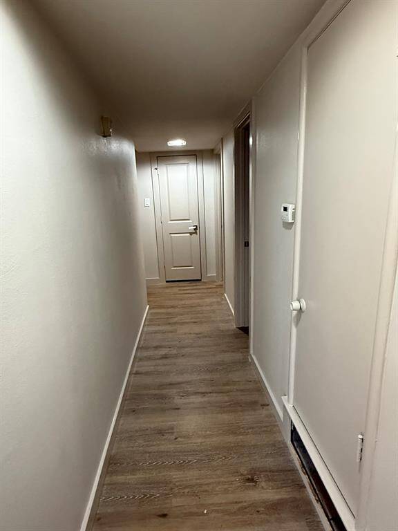 Hallway from front bedroom to back of apartment