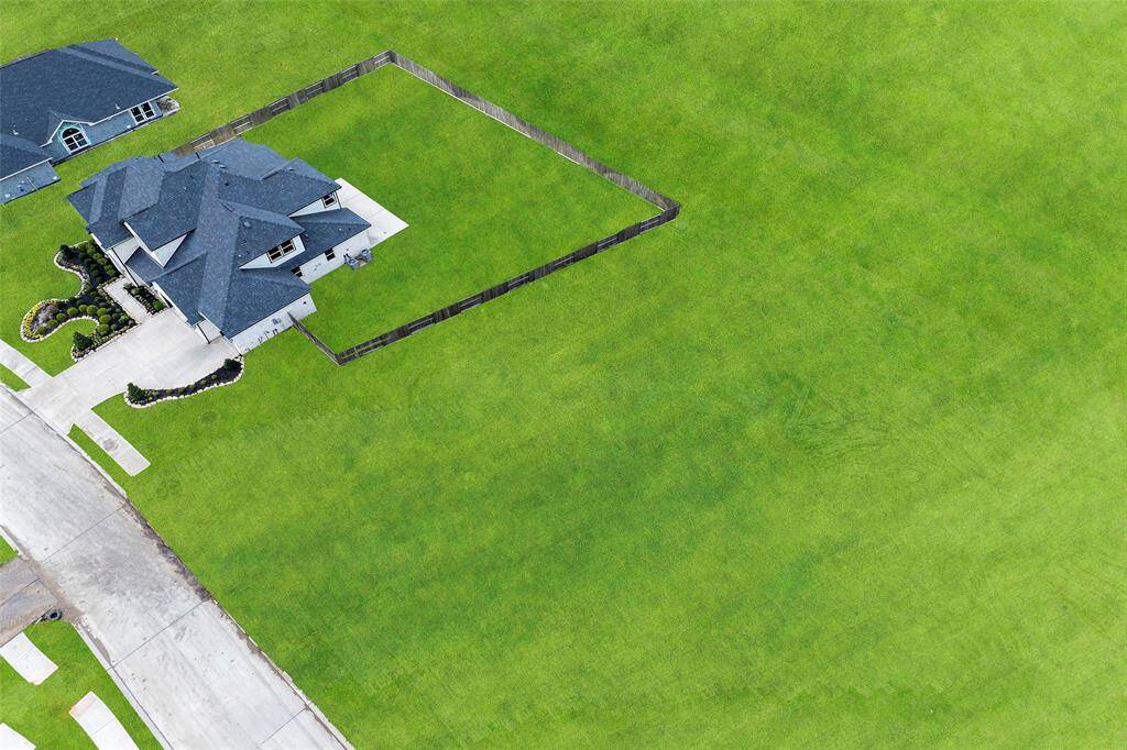 This home comes with a second lot that is not fenced to make for .72 Acres of land.