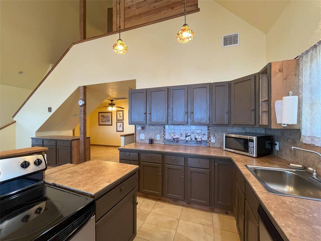 Kitchen View from Dining Room
