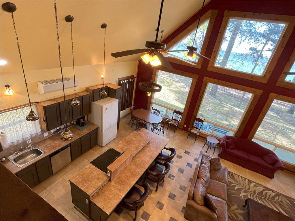 View of Kitchen-dining Area from Loft