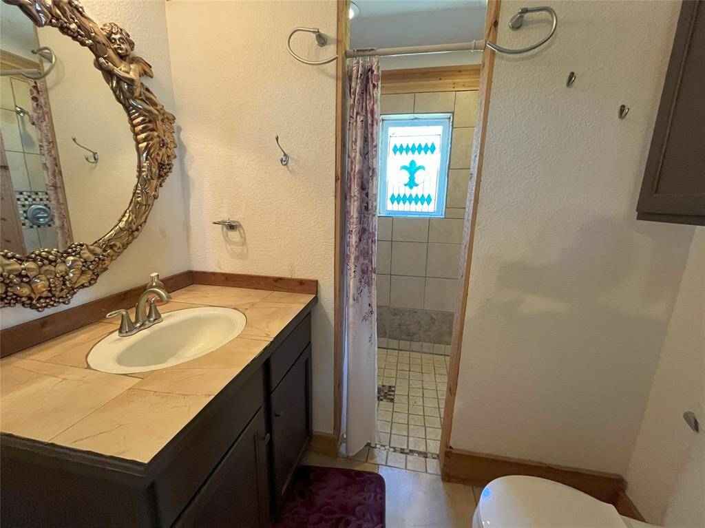 Hall Bath with Walk In Shower