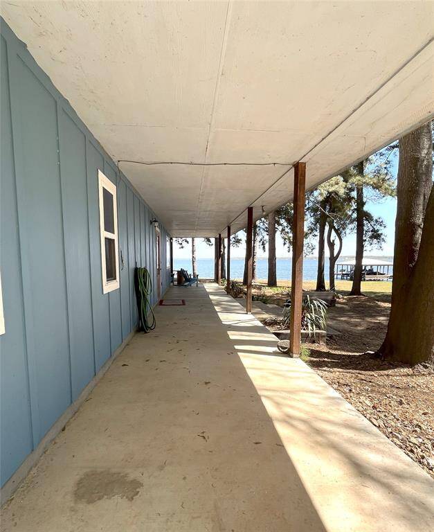 Side of Covered Wrap Around Porch