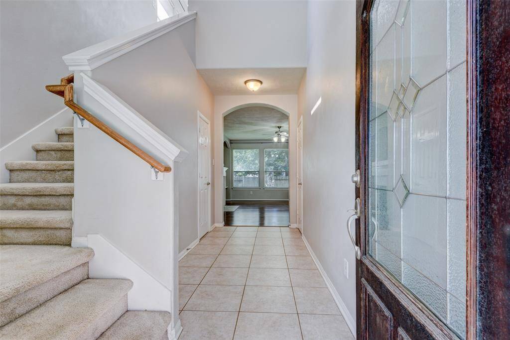 Large entryway.
