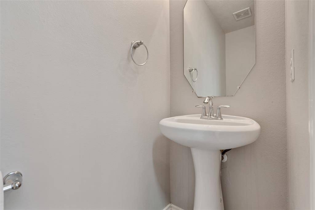Powder room downstairs