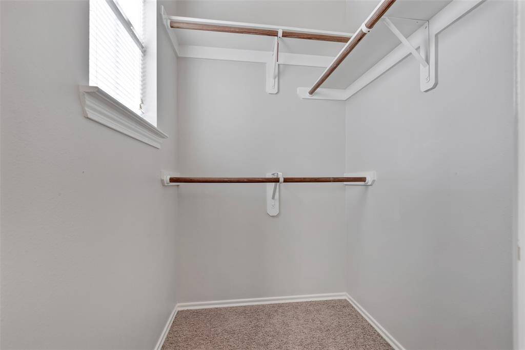 Walk in closet in bedroom #3