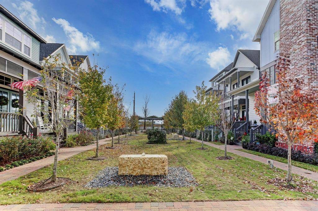 Community fountains.