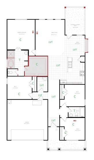 First Floor layout