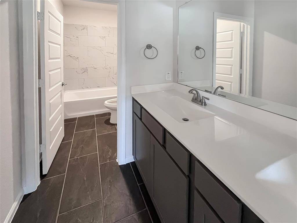 The Robin II- Hall Bath with Dual Sinks.