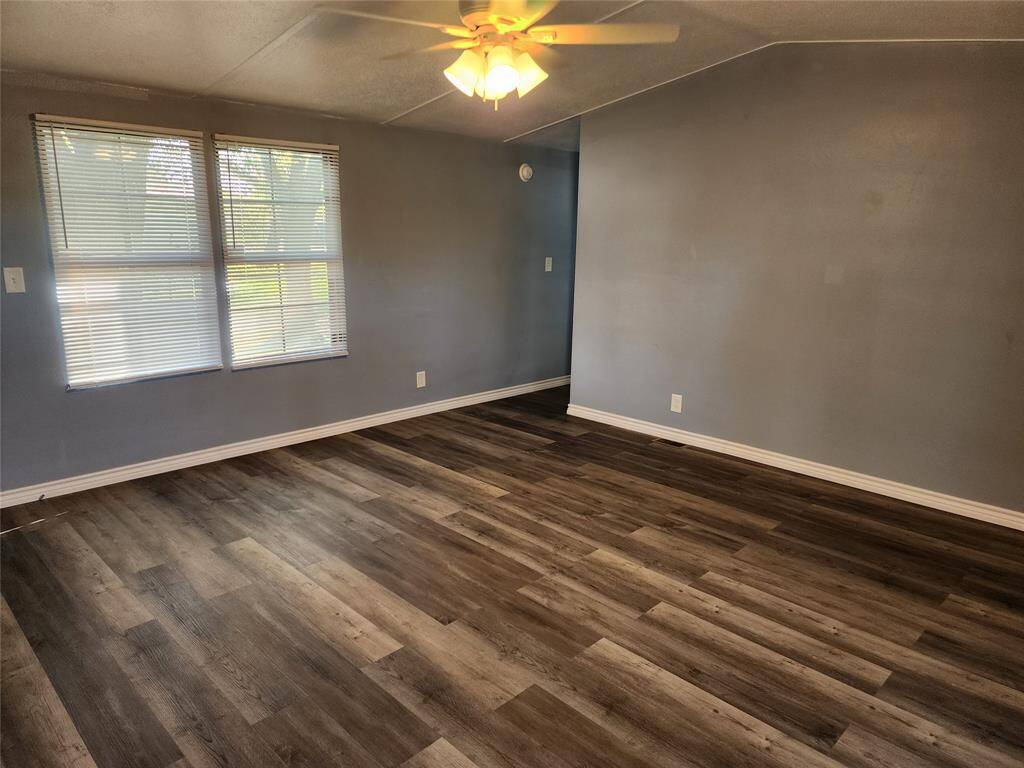 Oversized living room upon entry.