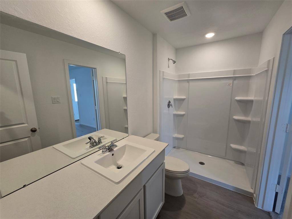 Pics are not of actual home.  They are a representative of a home of the same floor plan