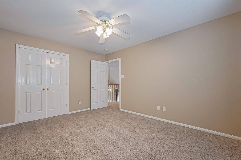 The spacious 4th bedroom.