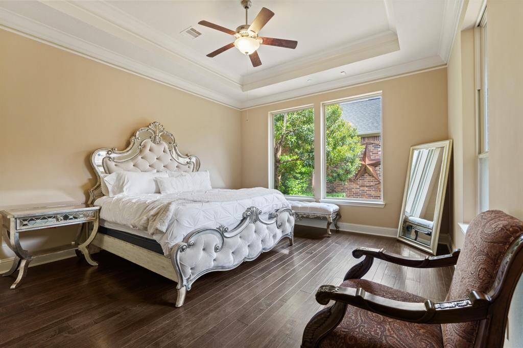 Primary bedroom on first floor