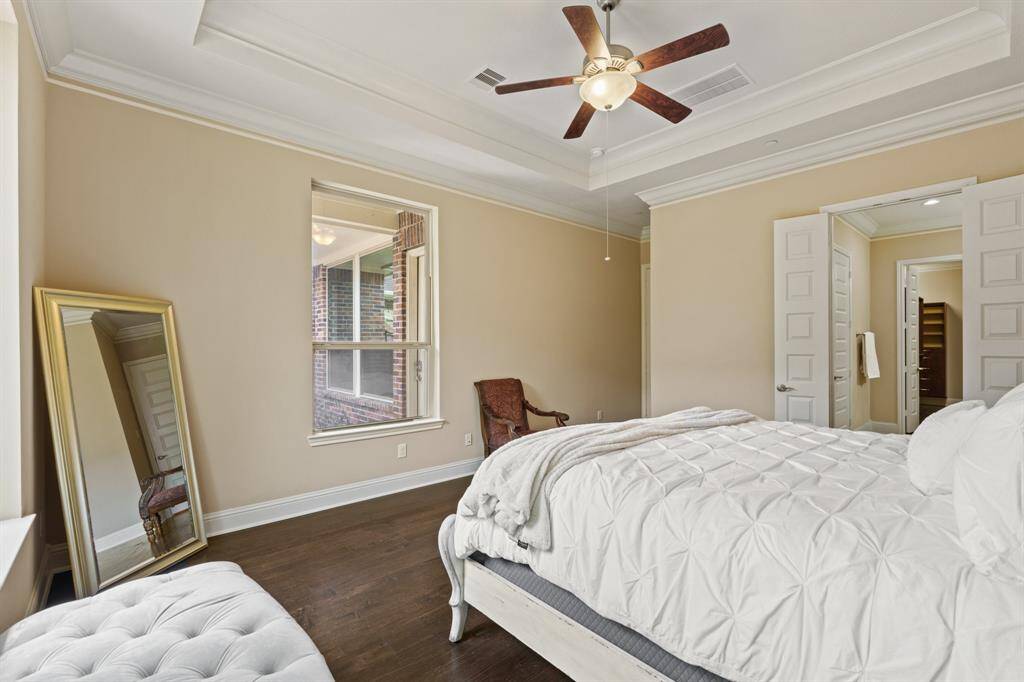 Primary bedroom on first floor