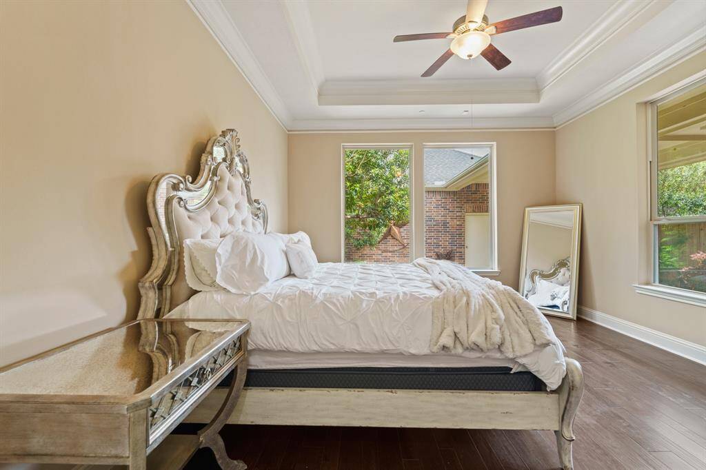 Primary bedroom on first floor