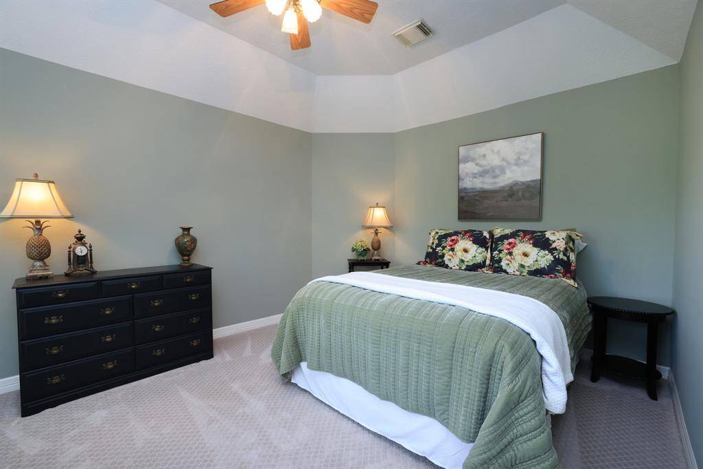 The seller moved the laundry room to the second floor. Loads of storage and a huge closet!