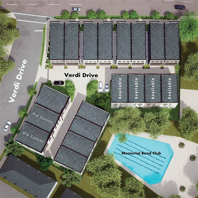 The Memorial Townhomes at Verdi provides 19 opportunities for luxurious designer finishes in a premier location.