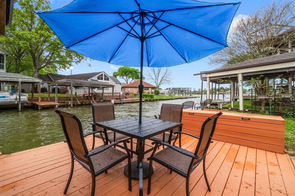 Almost 100 ft of waterfront property!