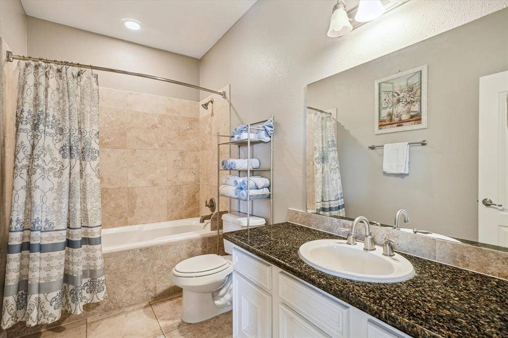 Apartment Full Bath with Jetted tub and shower