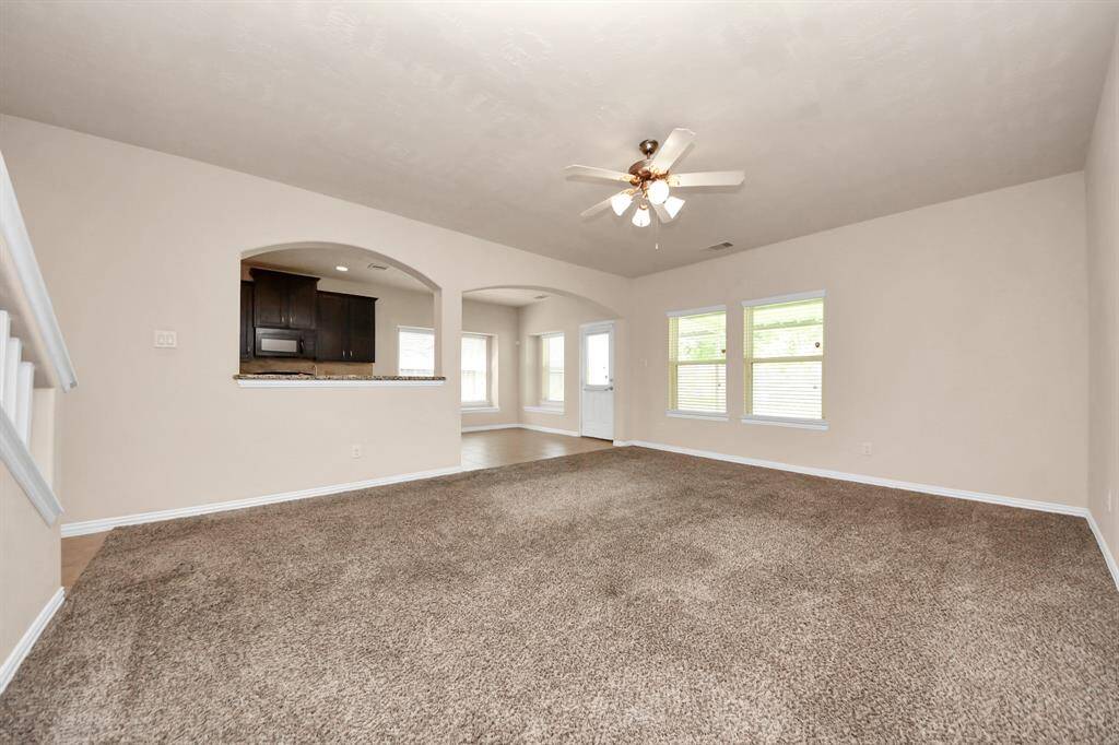 Spacious and bright living room