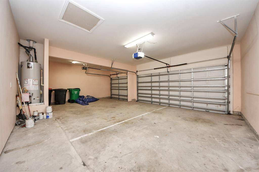 Garage view from the inside
