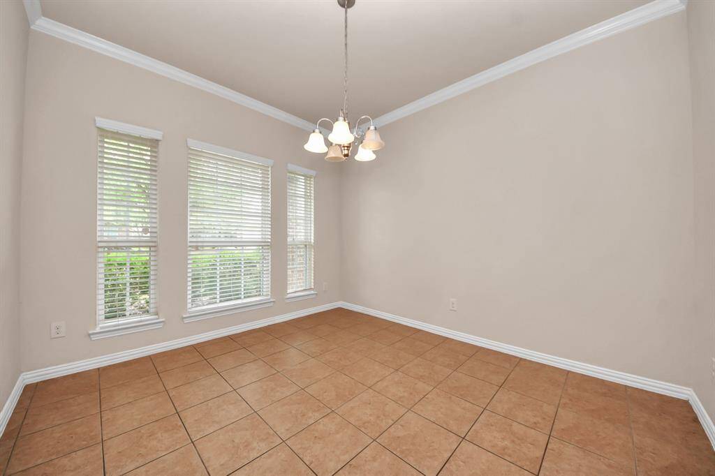 Formal dining area located at the front of the house