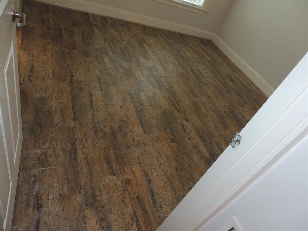 There is no carpet at all in this home! Lovely!