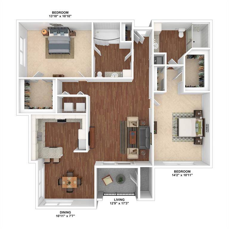 Wortham Floor Plan