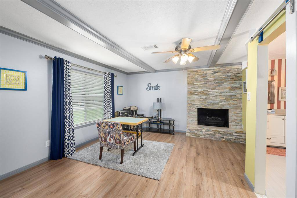 Sitting area / den with more natural light