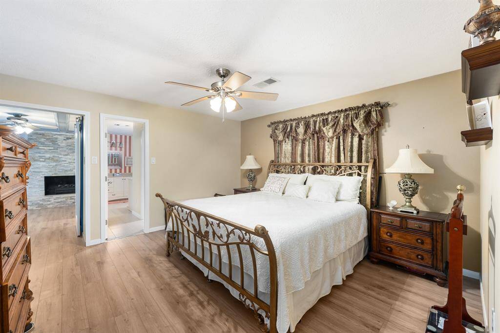 Primary bedroom with ensuite